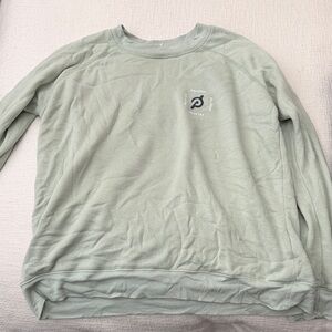 Peloton Sage Green Sweatshirt
